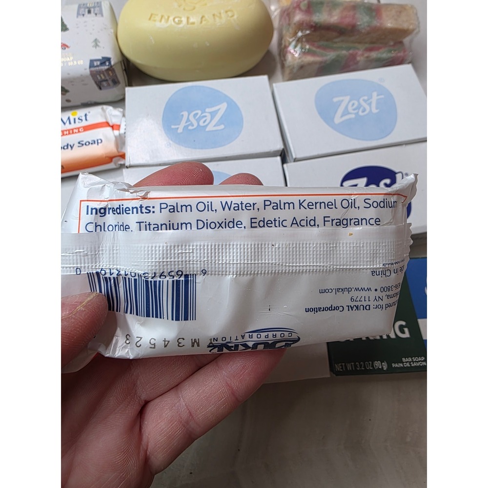Assorted Bar Soap Lot 14pc Zest Irish Spring Dial Asquith Somerset Dawn Vegan E1 - Picture 9 of 10